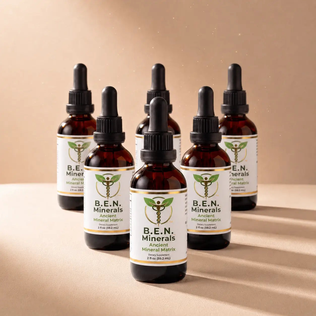 B.E.N. Minerals — 6-Pack